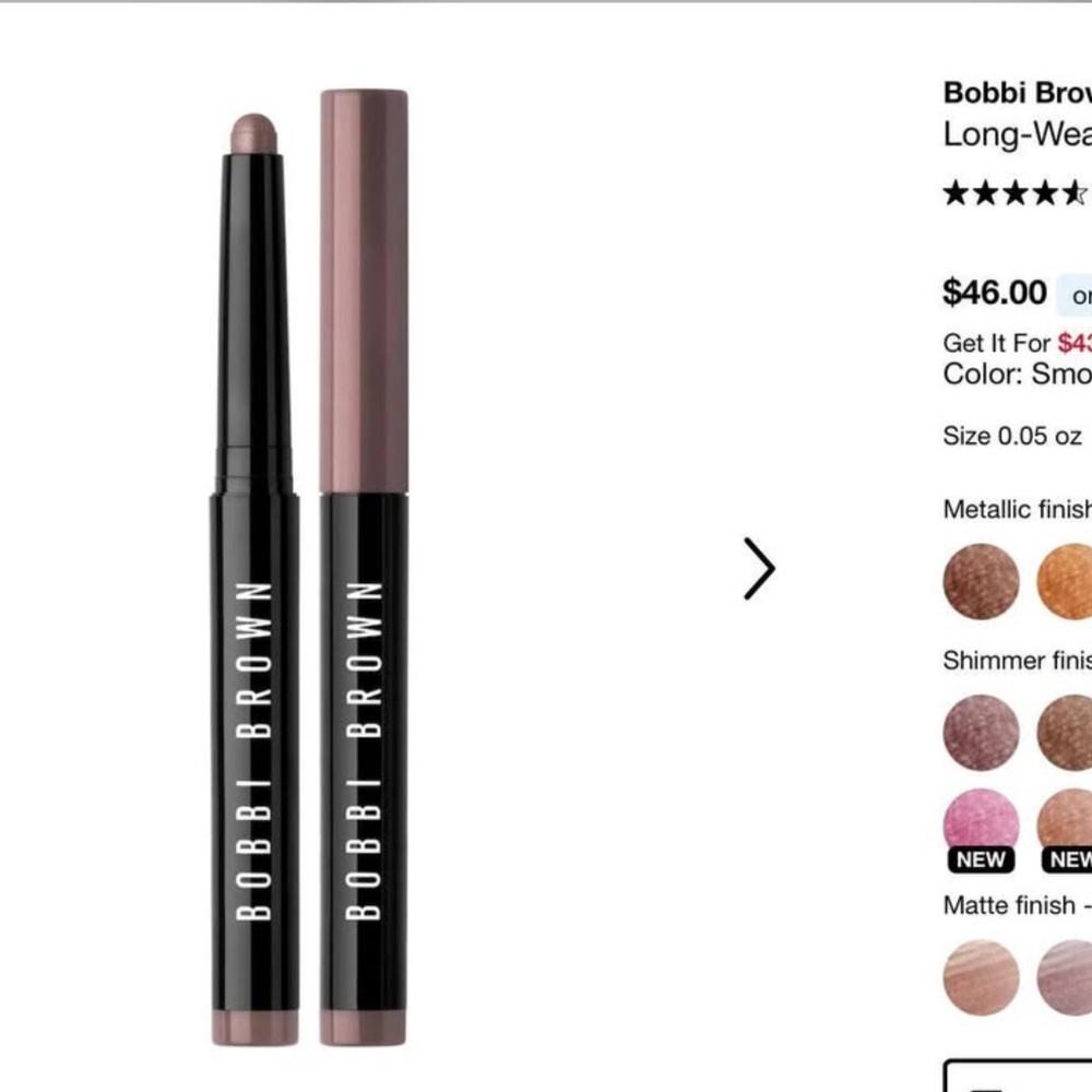 BOBBI BROWN Eyeshadow stick in Smokey Topaz
